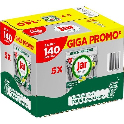 Tablete za pranje posuđa 140 komada ili 114 komada Jar