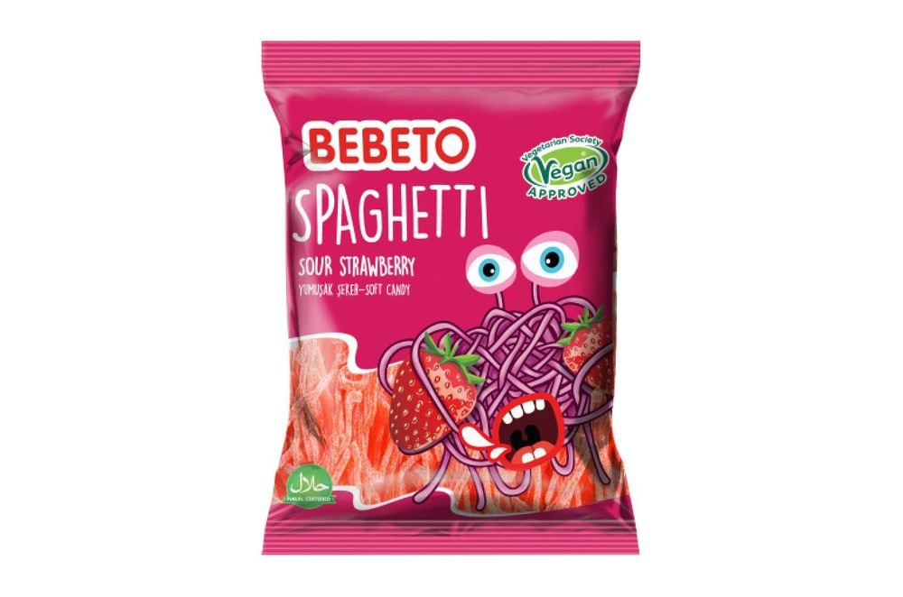 Gumeni bomboni spaghetti 80g