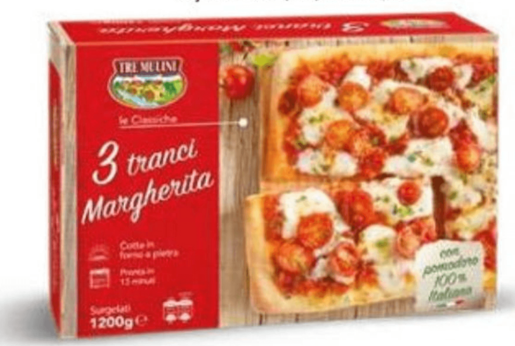 Pizza margherita 3 KOM