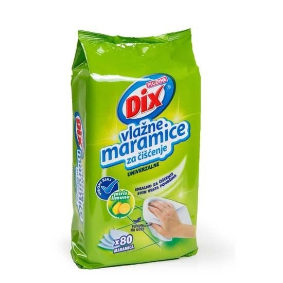 Dix univerzalne vlažne maramice 80 komada