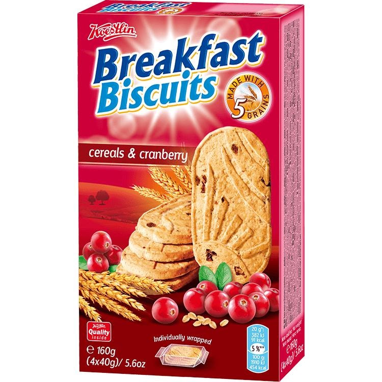 Breakfast cereals & cranberry 160 g