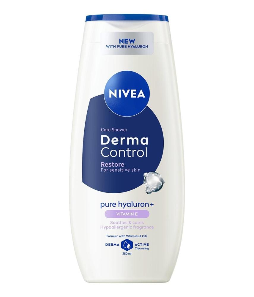 Derma control gel za tuširanje 250 ml NIVEA