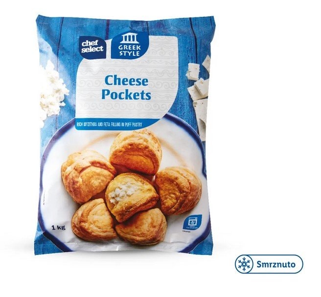 Jastučići punjeni sirom 1 kg