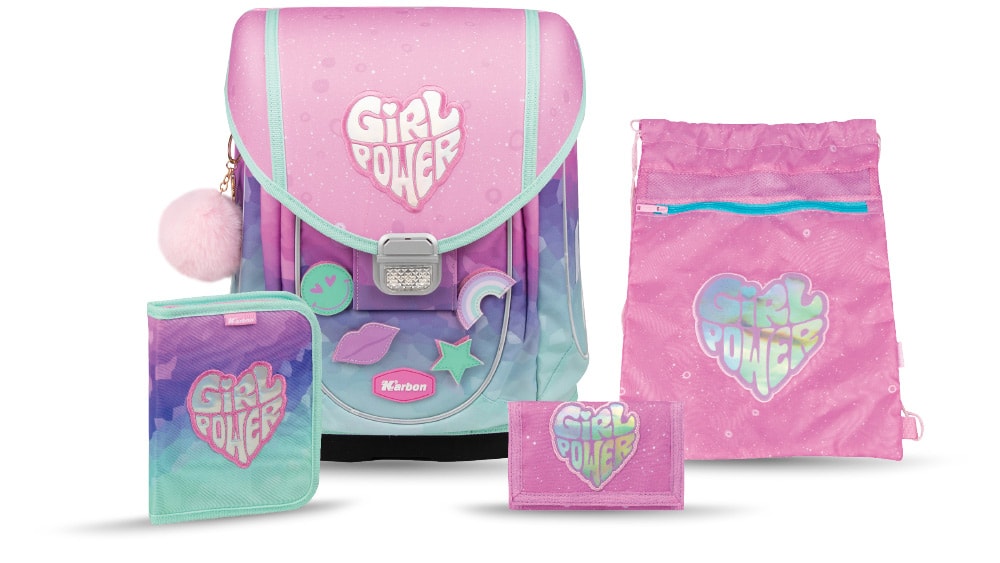 Anatomska torba super hero, a girl's world 4/1, set