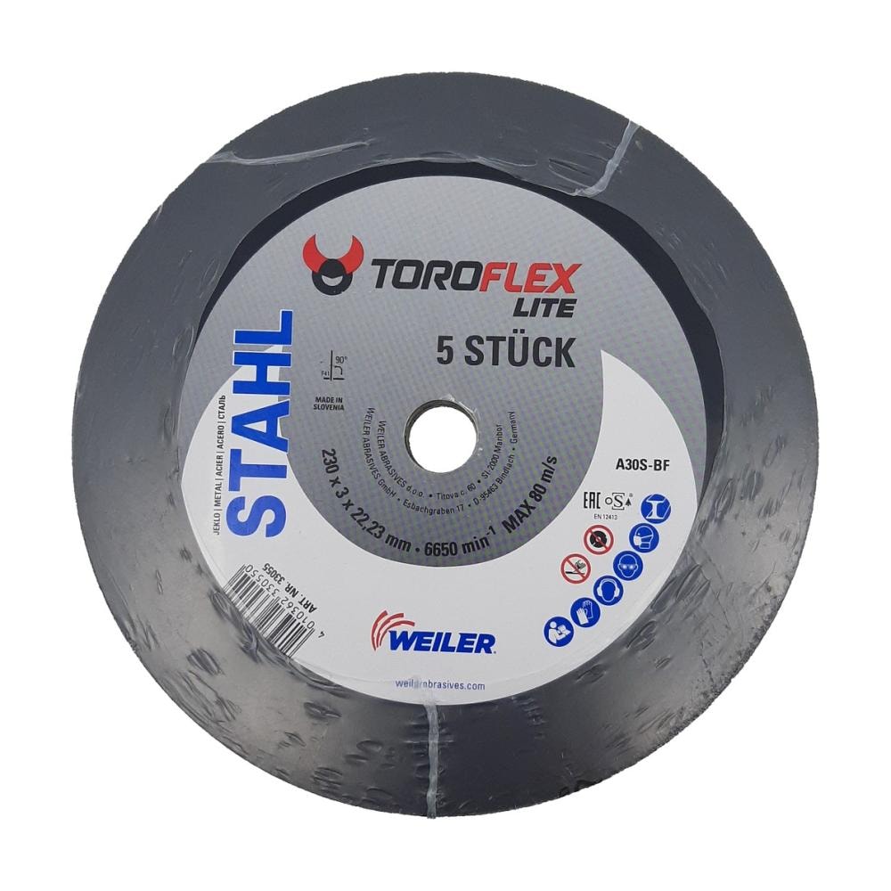 Set reznih ploča za metal a30s toroflex lite 5 kom
