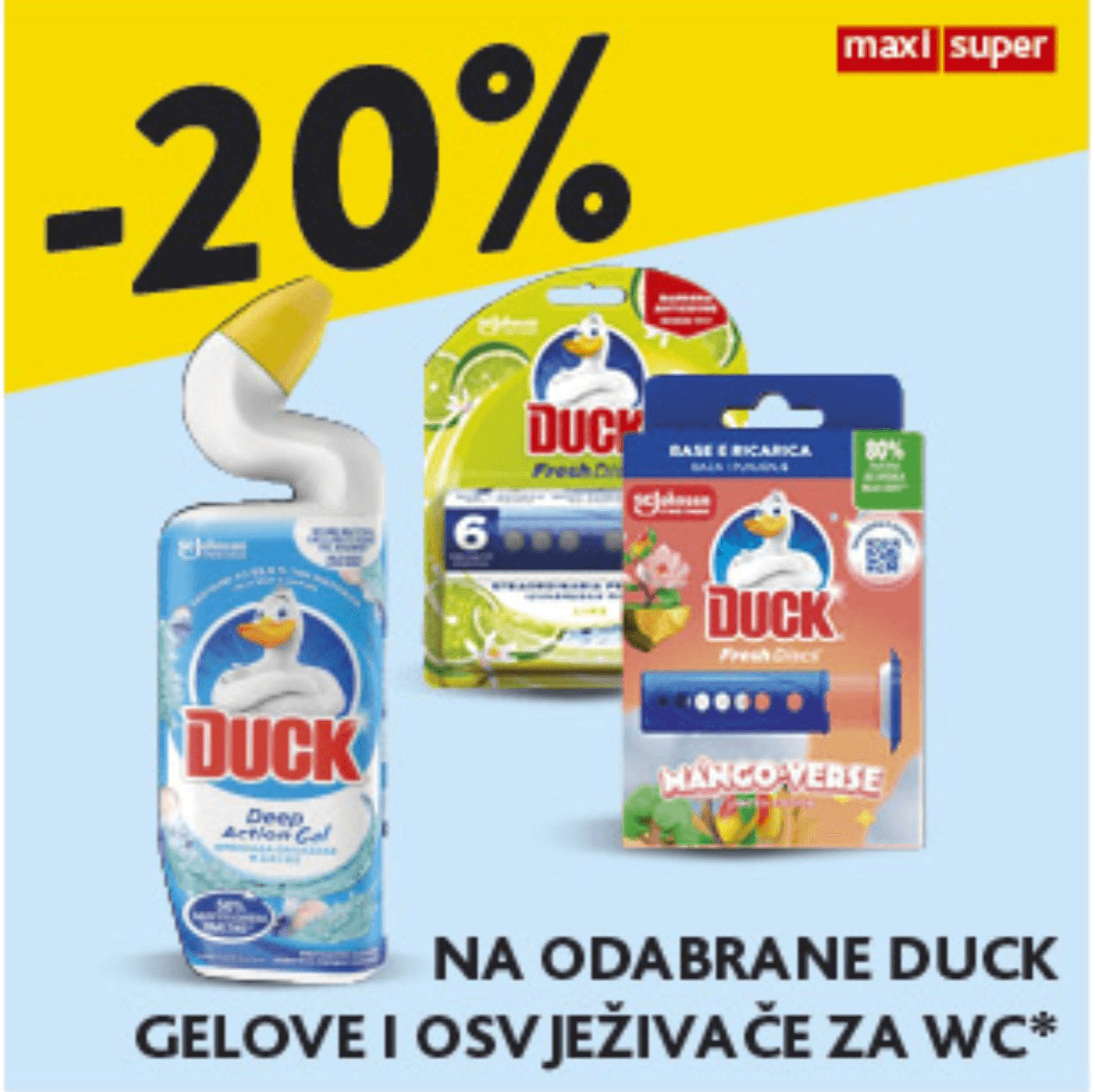 Gelovi i osvježivači za wc