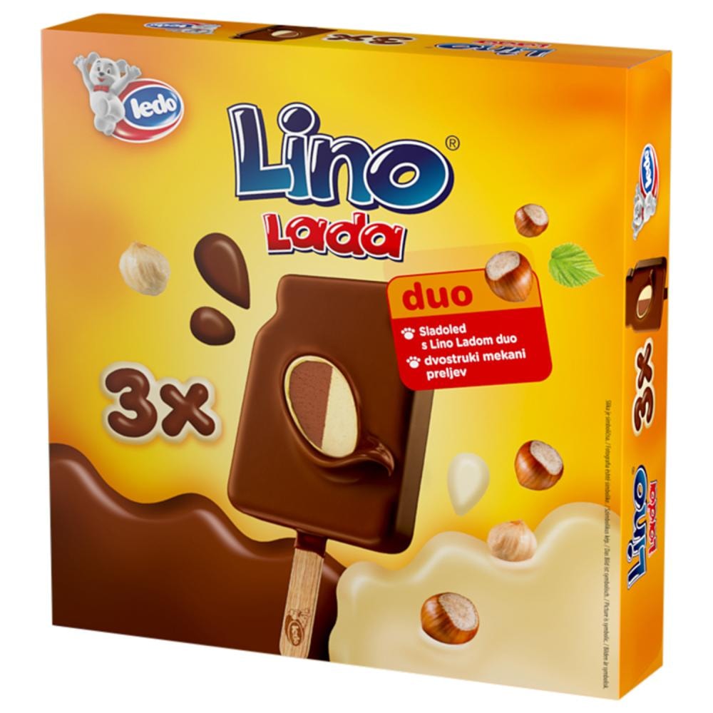 Sladoled linolada 270 ml (3 x 90 ml) Ledo