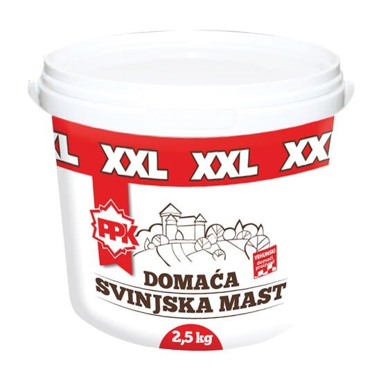 Svinjska mast 2.5 kg