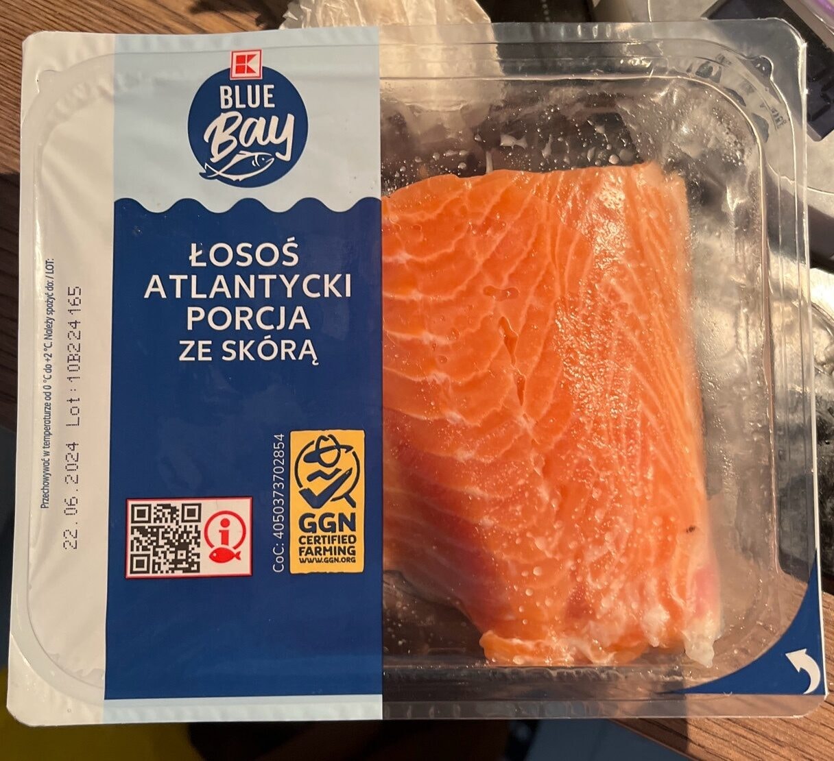 Losos fileti 4 komada, 500g
