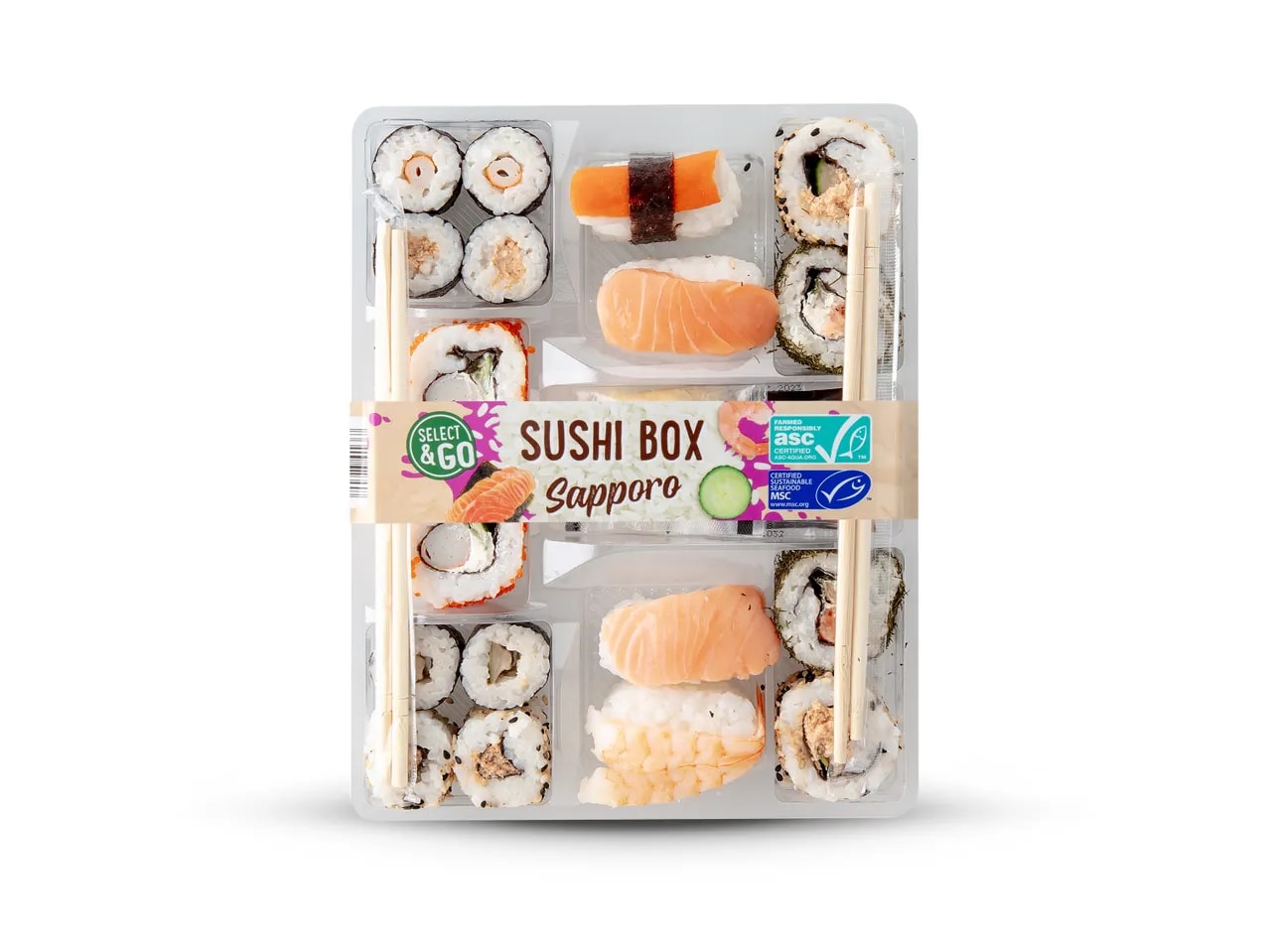 Sushi family tray sapporo 462.5 g
