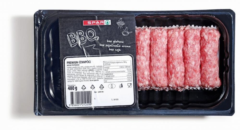 Premium pljeskavica ili ćevapčići 480 g