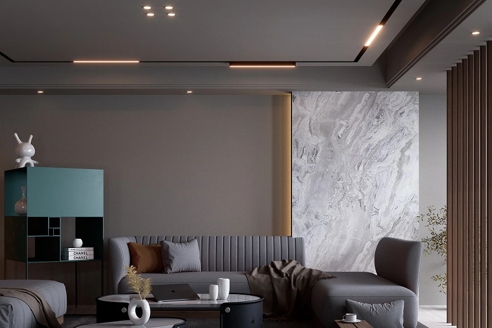 Pvc zidni panel d 260 x š 122 cm, deb. 2,8 mm