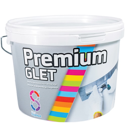 Izravnavajuća zidna masa premium glet 8 kg