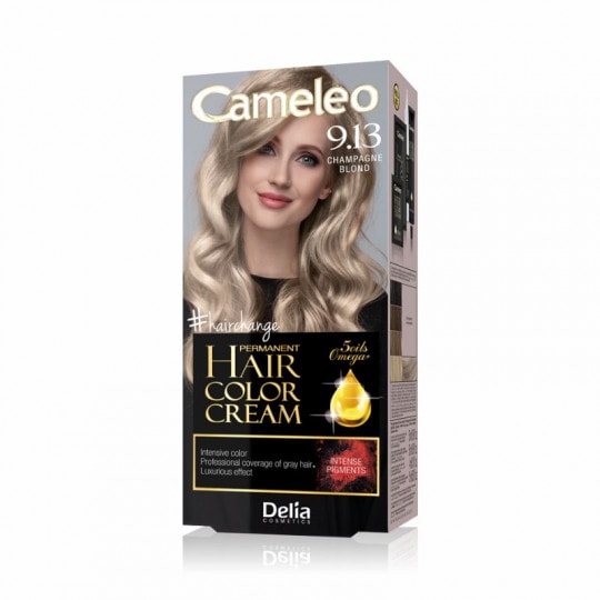 Hair color cream 9.13