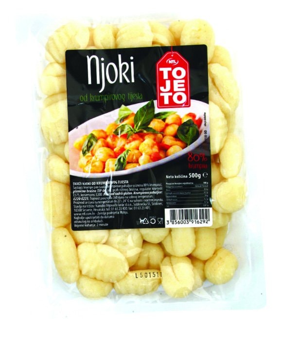 Tojeto njoki 500 g