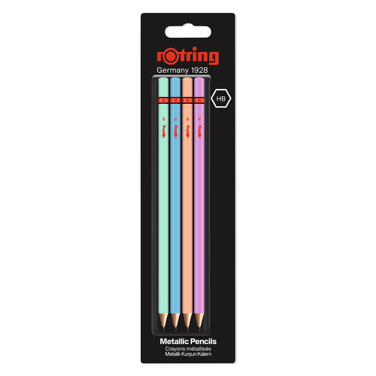 Metallic pencils