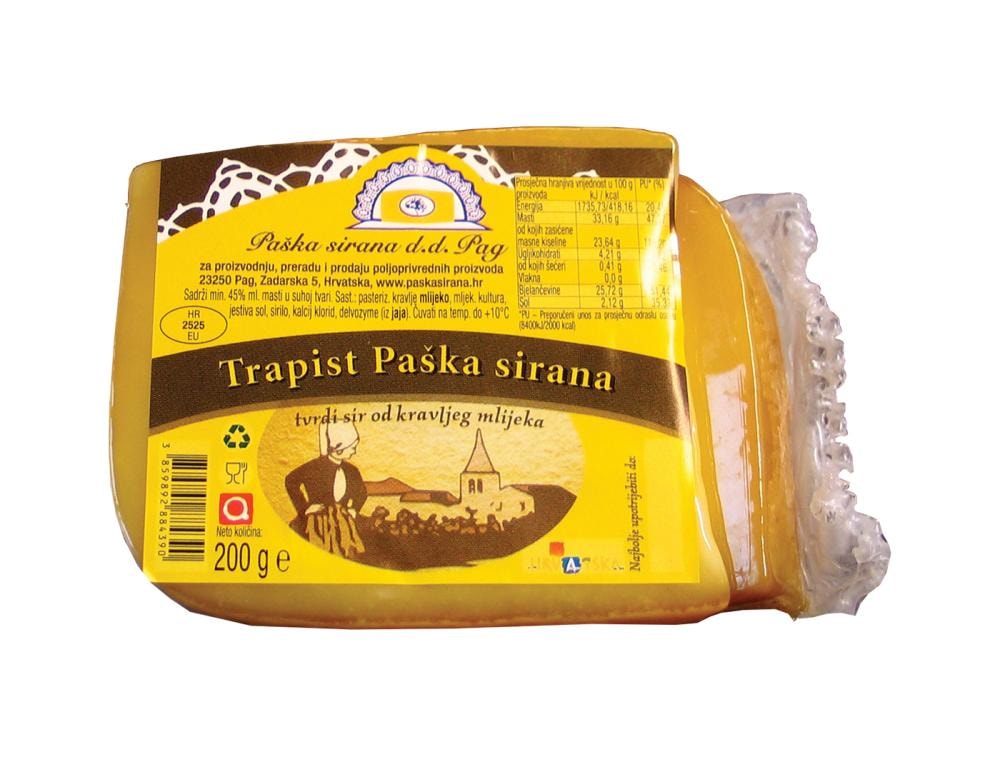 Trapist paška sirana 200 g