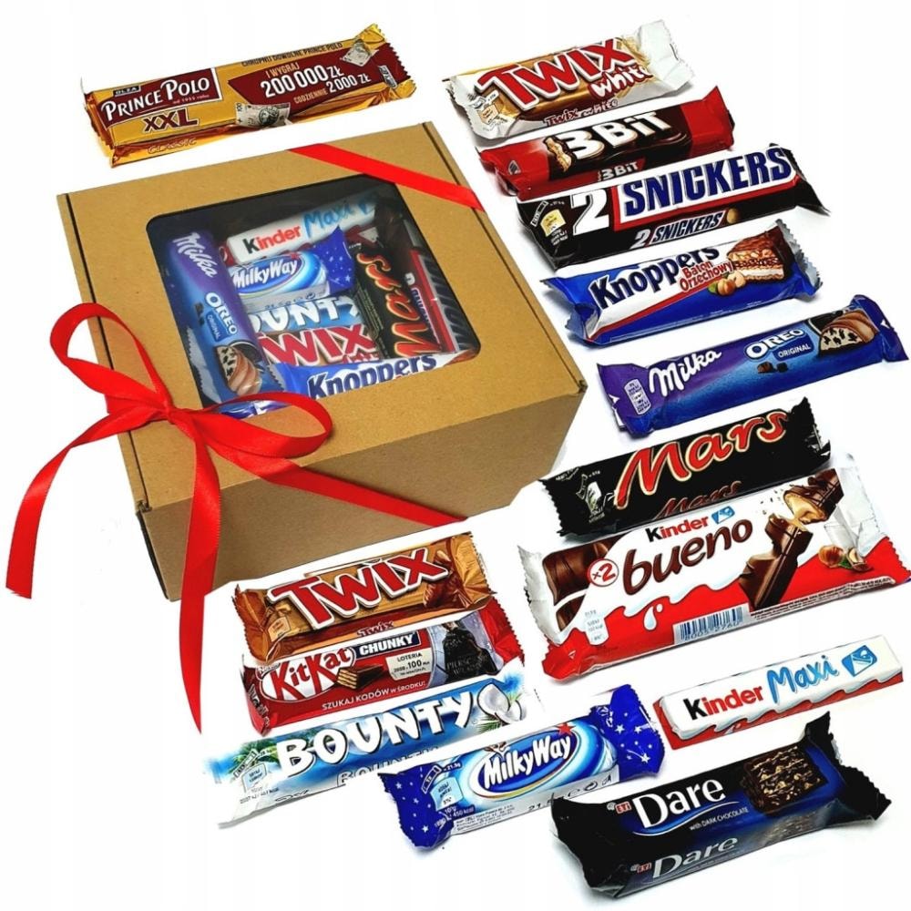 Odabrani mars, twix i snickers čokoladica