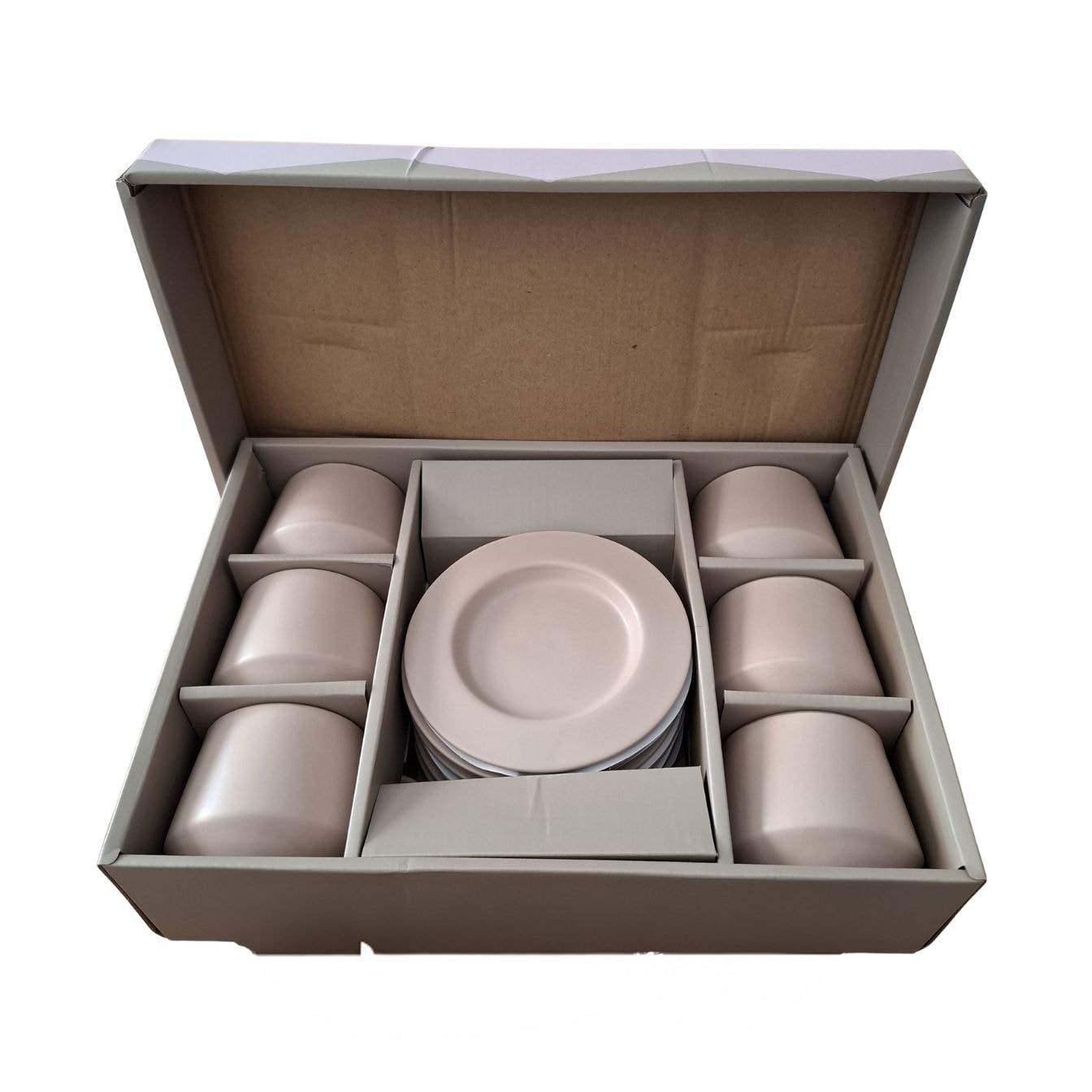 Set šalica s tanjurićima 1 set