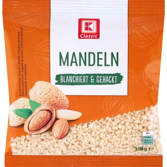 Blanširani bademi 100 g