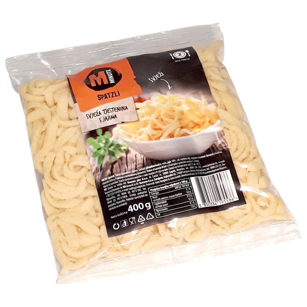 Minute spatzli 400g