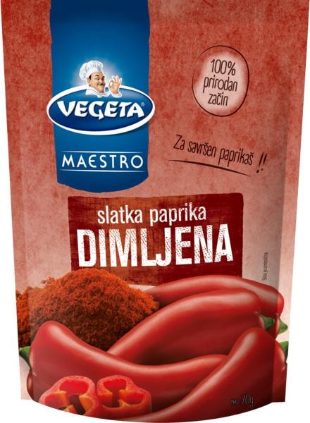 Dimljena slatka mljevena paprika 70g Podravka