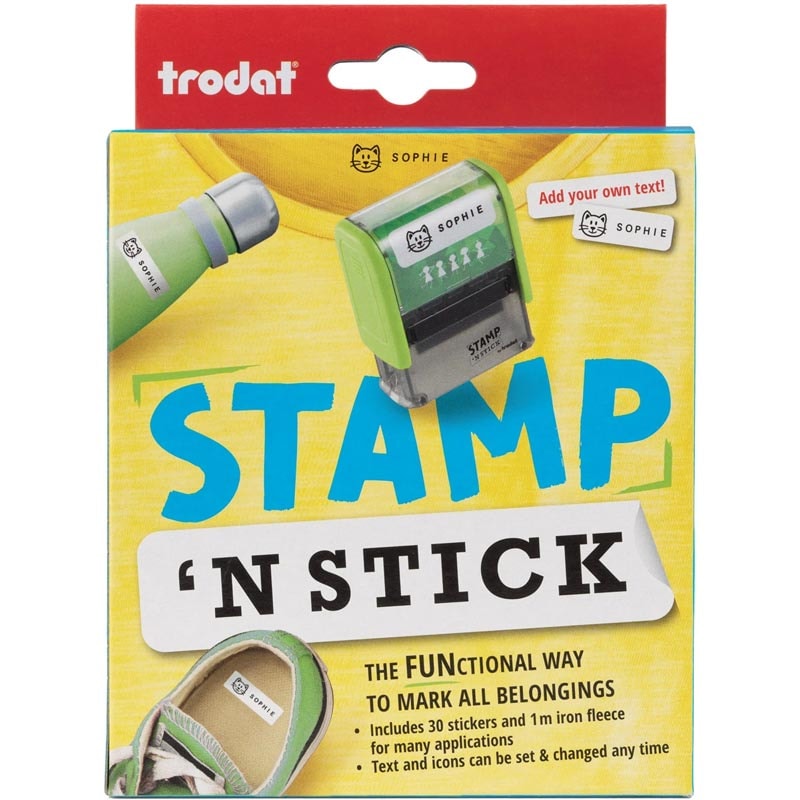 Stamp n' stick pakiranje