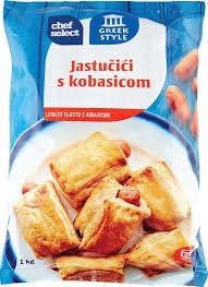 Jastučići punjeni s kobasicom 1 kg