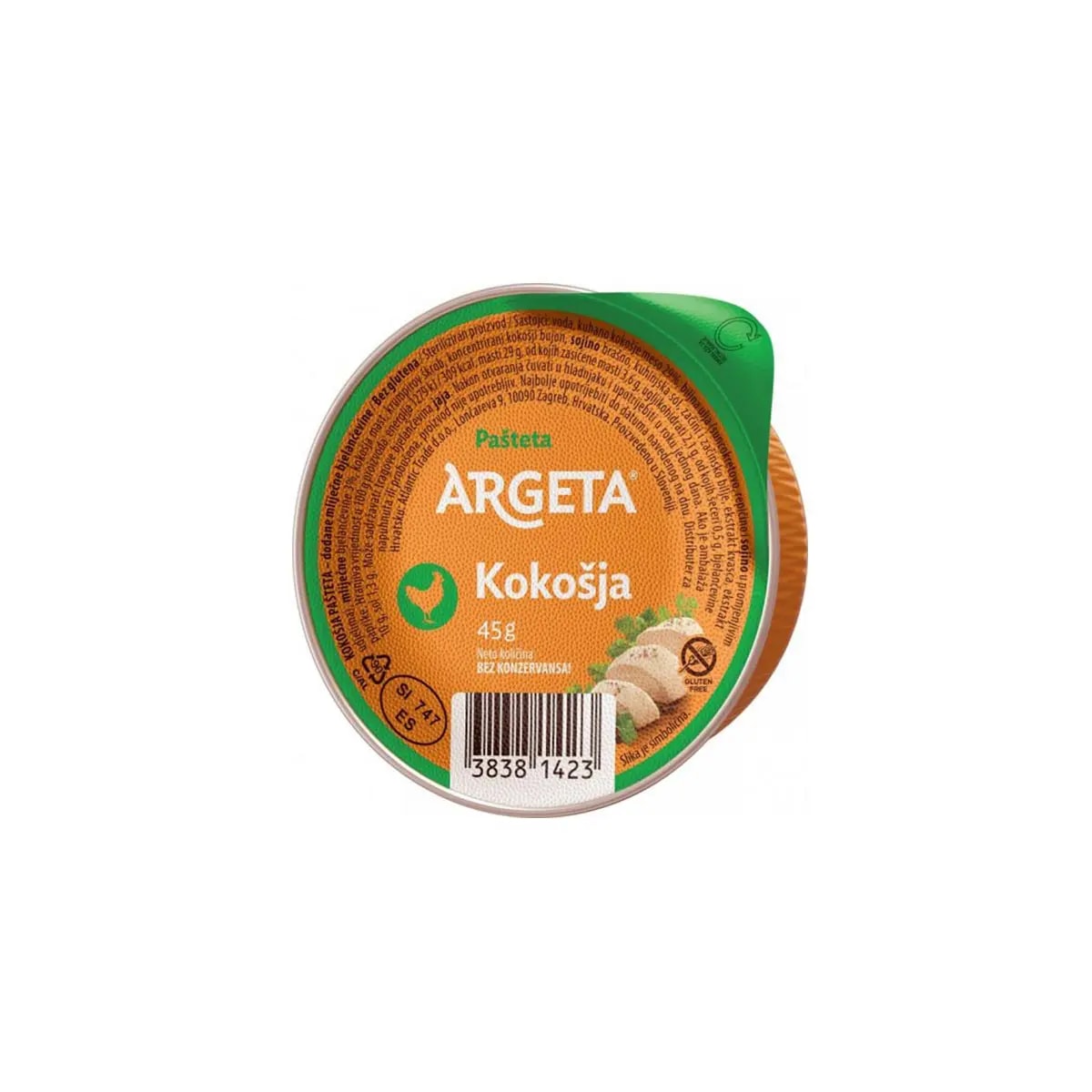 Pašteta kokošja 45 g