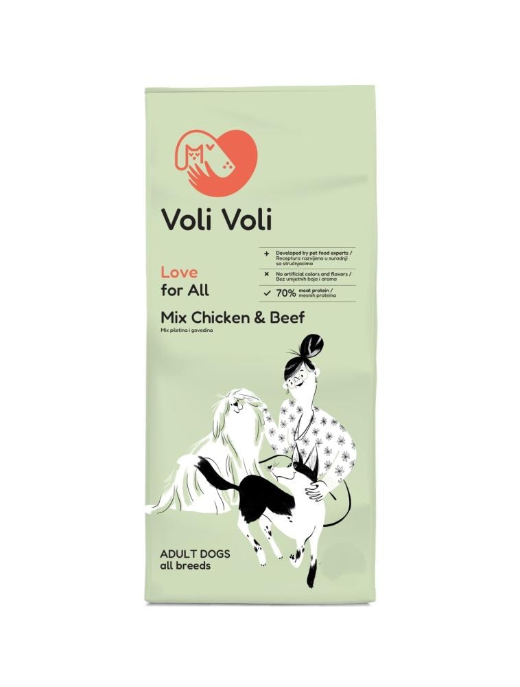 Hrana za pse voli voli 13kg