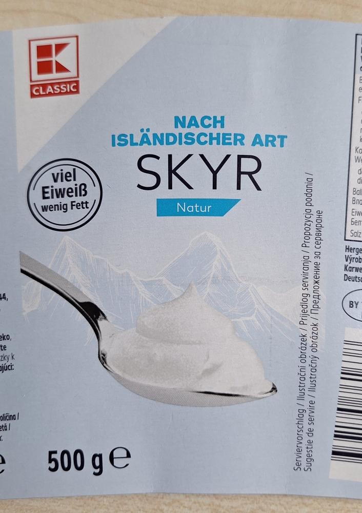 Skyr natur 500 g