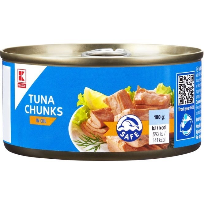 Tuna fileti 185 g