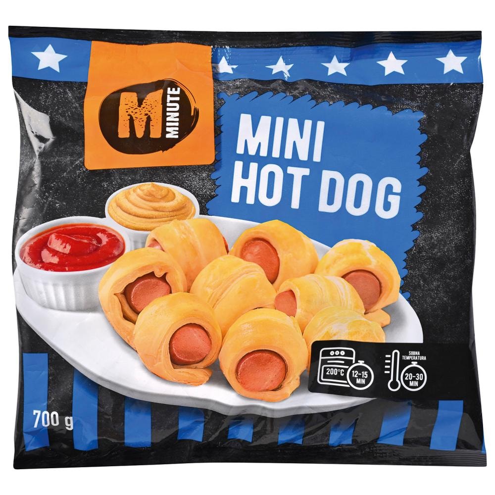 Minute hot dog 700g