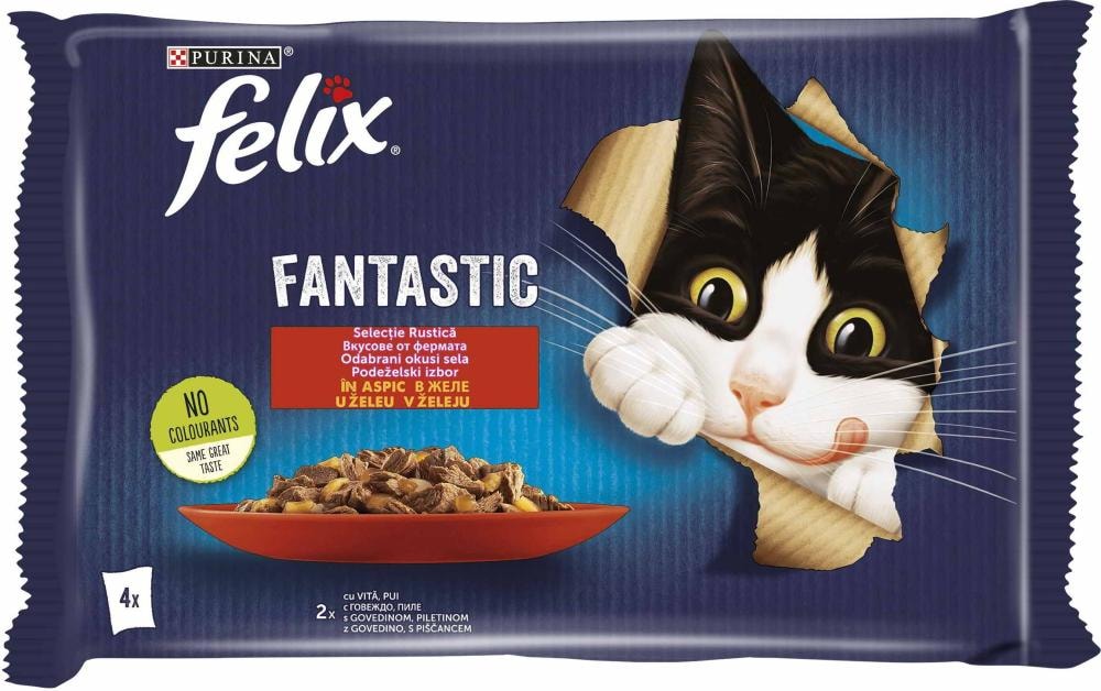 Felix fantastic vrećica 4x85g