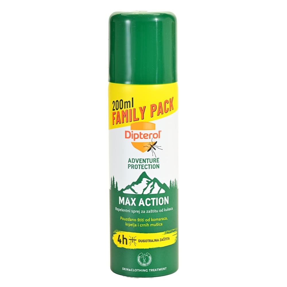 Max action repelent 200 ml