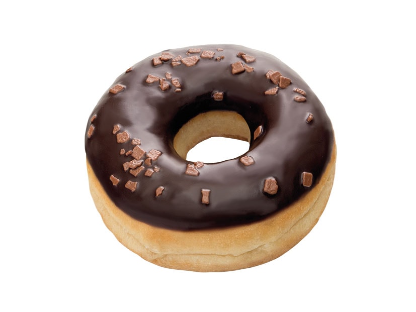 Donut s kakaom i dekoracijom od čokolade 58 g