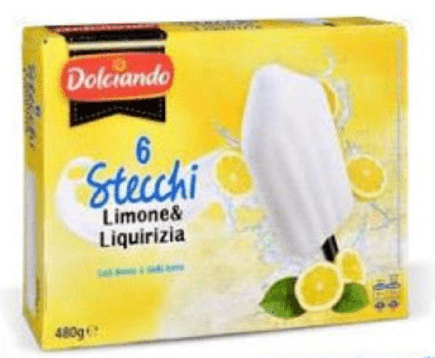 Sladoled limun i slatki korijen 480 g