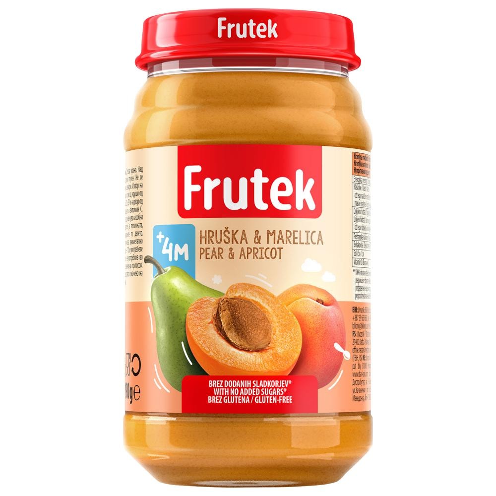 Dječja kašica jabolko marelica hruška & banana