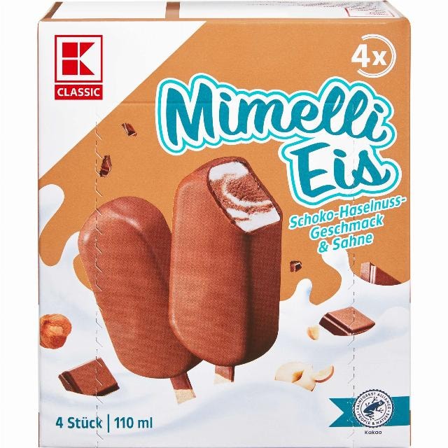 Sladoled na štapiću mimelli monte 4x110 ml