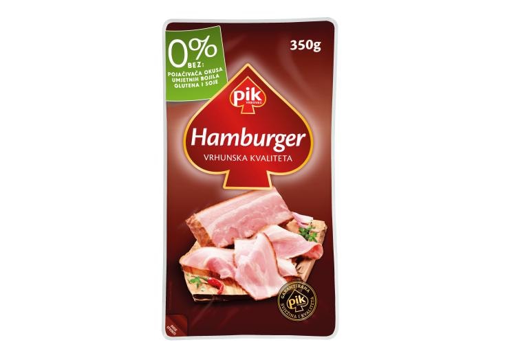 Pik vrbovec hamburger 350 g Pik Vrbovec