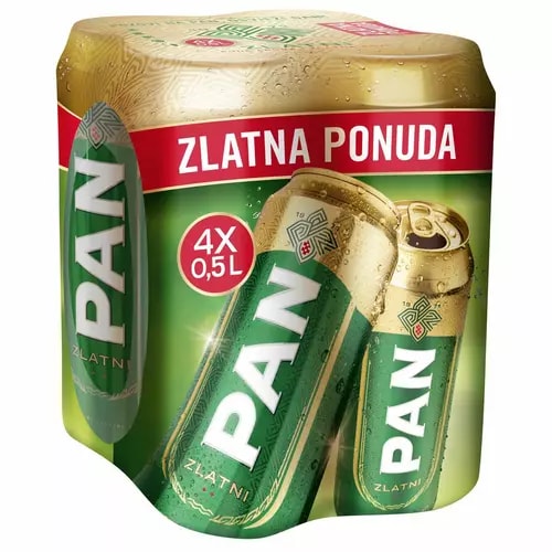 Pivo 4 x 0,5 l