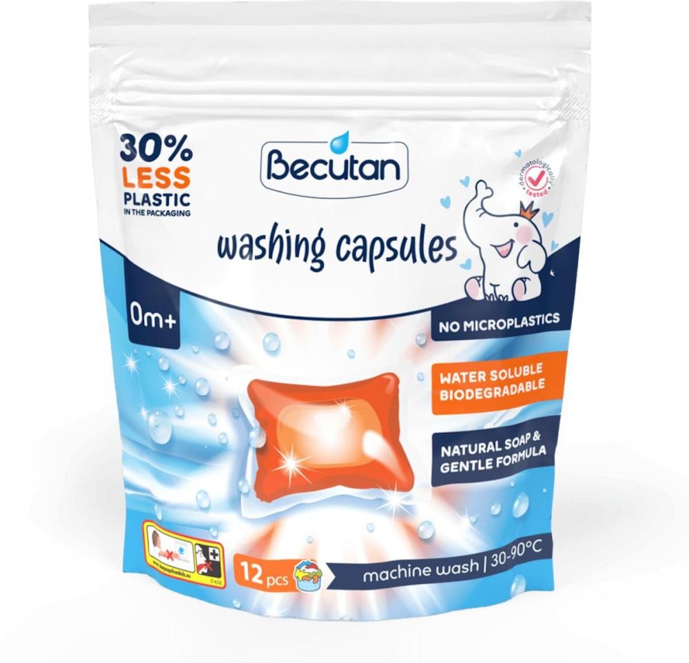 Kapsule za pranje rublja becutan 12 pcs