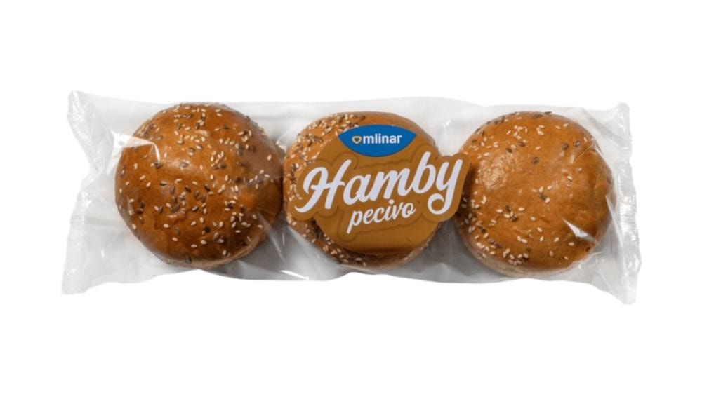 Žemlje pakirane 5 kom, 300 g