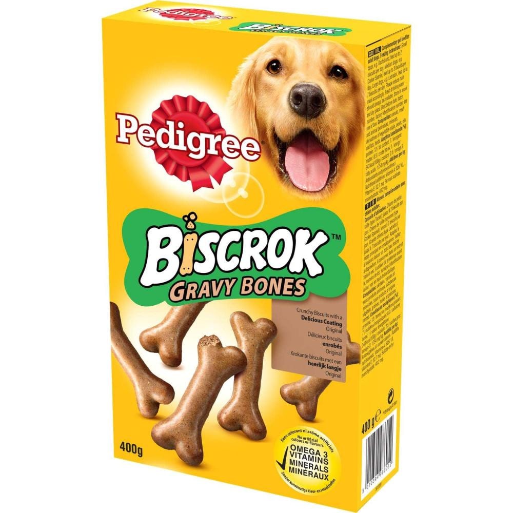Pedigree biscrok gravy bones 400 g