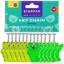 Reflektirajući privjesak za torbu bear 12PCS