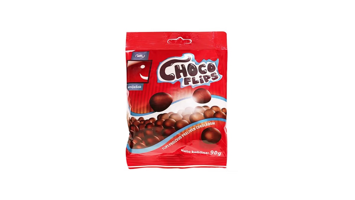 Smiješak choco flips 90 g
