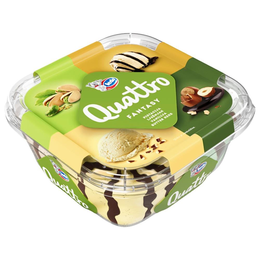 Quattro sladoled 1650 ml