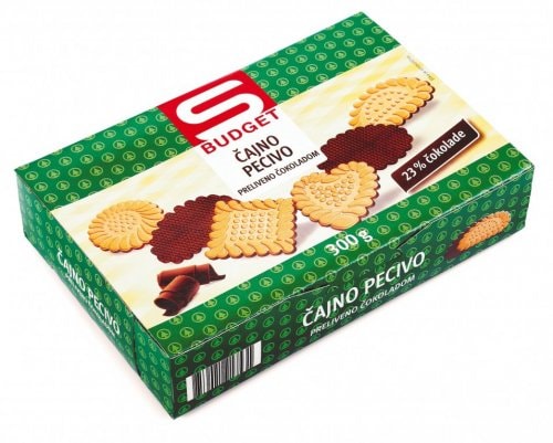 Keks s čokoladnim preljevom 300 g