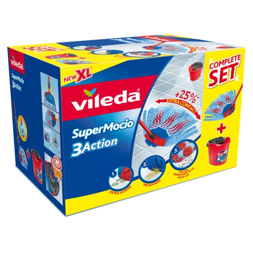 Supermoccio 3 action set Vileda