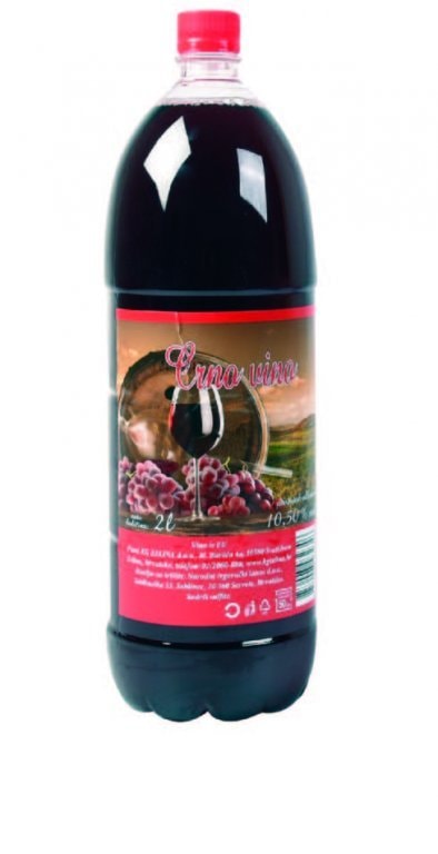 Vino bijelo, crno 2 l
